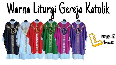 warna liturgi dalam gereja katolik